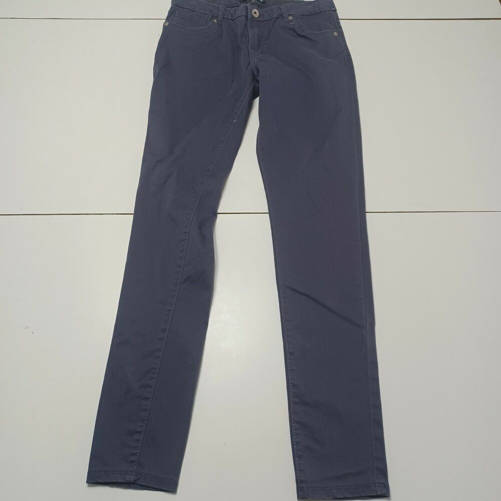 Levis Girl 16 Reg Skinny Jeans Sateen Legging Purple Medium Wash Stretch Pockets